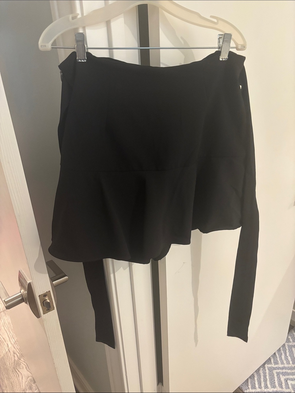 Black Women's Wrap Skirt - Classic Style
